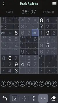 Dark Sudoku - Classic Puzzle Screen Shot 2