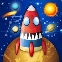 Puzzle game a rocket