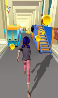 subway Lady Bug Runner Jungle Adventure Dash 3D Screen Shot 2