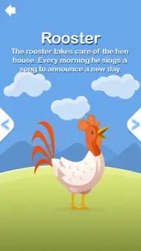 The Yellow Chick Farm - Animals Sounds and Games Screen Shot 1