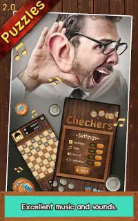 Thai Checkers - Genius Puzzle Screen Shot 1