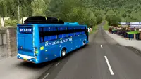 Modern Bus Simulator 3D:New Free Bus Parking Games Screen Shot 1