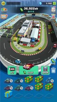 Idle Car Racing Screen Shot 3