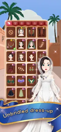 Arab Princess Dress up Screen Shot 2