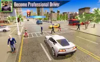 City Car Driver Academy Sim 3D Screen Shot 5