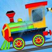 列車エンジン洗浄：子供のゲーム