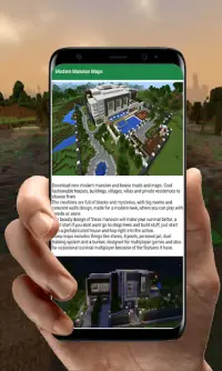Modern Mansion Maps for MCPE Screen Shot 1