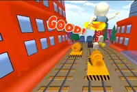 3D Subway Rail Dash Run Screen Shot 3