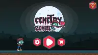 Cemetry Zombie Run Screen Shot 0
