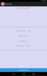 Cricket Scorer Screen Shot 3