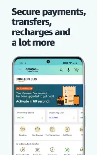 Amazon Shopping, UPI, Money Transfer, Bill Payment Screen Shot 5
