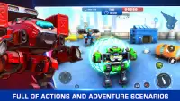 Robot Action Strike: disconnesso giochi di guerra Screen Shot 4