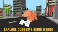 Cube City: Dog Simulator 3D Screen Shot 0