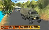 mendorong offroad tentara muatan truk Screen Shot 1