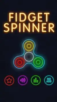 Fidget Spinner Glow - Hot Toys Screen Shot 0