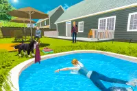 Virtual Family pet Dog Simulator Screen Shot 6