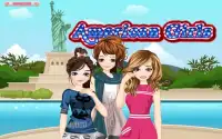 Jeux de Fille American Girls Screen Shot 4