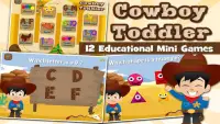 Cowboy Toddler Kids Games Full Screen Shot 3