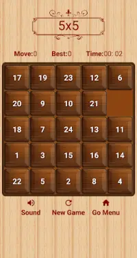 Slide Number Puzzle : Arrange Numbers in Order Screen Shot 4