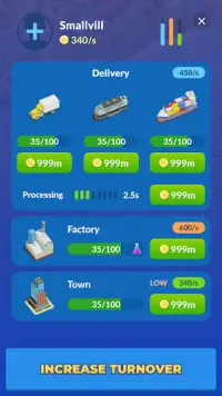 Idle Delivery City Tycoon 2: Cargo Transit Empire Screen Shot 2