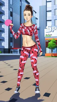 Fitness Girls Dress Up Screen Shot 6