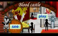 Stickman Blood Castle Screen Shot 0
