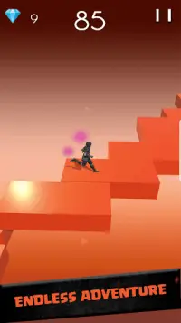 Assassin Slick: Zig Zag 3D Offline Game Screen Shot 2