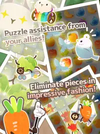 Bunny Life - Munch Munch Puzzle - Screen Shot 2