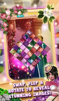 Hidden Scenes: Fairytale Fantasy - Mosaic Puzzle Screen Shot 0