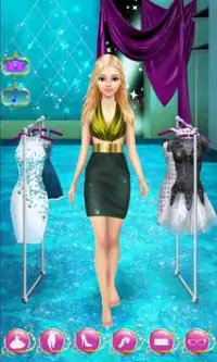 Super Model Star Fashion Dress Up Games For Girls Screen Shot 1