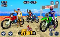 Mega Ramp Bike Racing Games 3D Screen Shot 1
