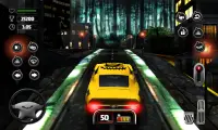 Halloween Night Taxi Driver 3D Car Driving Games Screen Shot 2