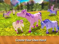 🐴🌈 ❤️❤️❤️ Magic Pony Kingdom: Animal Survival Screen Shot 11