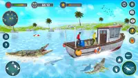 Angry Crocodile Attack Game 3d Screen Shot 0