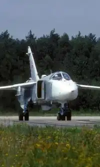 Игра Пазл Sukhoi Su24 Screen Shot 1