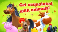Kids Animal Farm Toddler Games Screen Shot 17