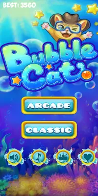 Bubble Cat Screen Shot 0