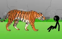 Stickman mentalist. Animals Killer Screen Shot 3