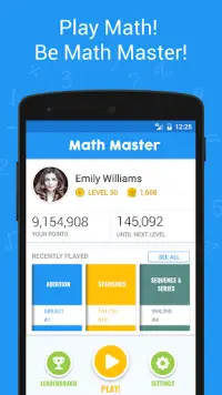 Math Master: Play & Learn Math Screen Shot 0