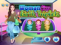 Vrouw geboorte meisjes spellen Screen Shot 0