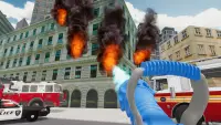 Fire Truck Driving Simulator Screen Shot 2