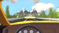 Blocky車Stunts衝突試験:解体レース Screen Shot 1