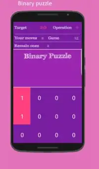 Binary Puzzle Screen Shot 5