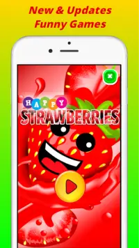 Happy Glass Strawberry Juice Screen Shot 0