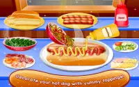 Crazy Hot Dog Maker - Trò chơi Crazy Cooking Game Screen Shot 2