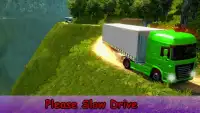未舗装道路 輸送 ユーロ 貨物 トラック ドライブ シミュレータ Screen Shot 3