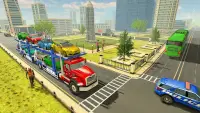 Real Car Transport Truck Games Screen Shot 3
