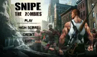 Zombie Sniper Shooter 3D Screen Shot 1