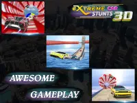 Matinding Car Stunts 3D: Turbo Karera ng Kotse Sim Screen Shot 7