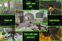 Raptors Online - Dinosaur Multiplayer Screen Shot 1